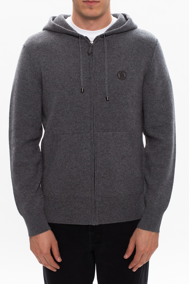 Burberry cashmere hoodie hot sale